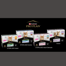 Load image into Gallery viewer, Pro Plan Adult Cat Pouches 10 x 85g