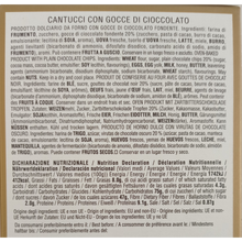 Load image into Gallery viewer, MUZZI CANTUCCI WITH CHOCOLATE CHIPS 180G