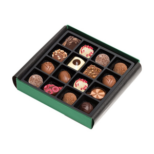 COCOBA ASSORTED FINE CHOCOLATES & TRUFFLES GIFT BOX OF 16