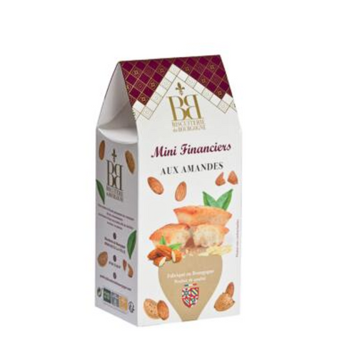 BISCUITERIE DE BOURGOGNE MINI FINANCIERS AUX AMANDES 150g