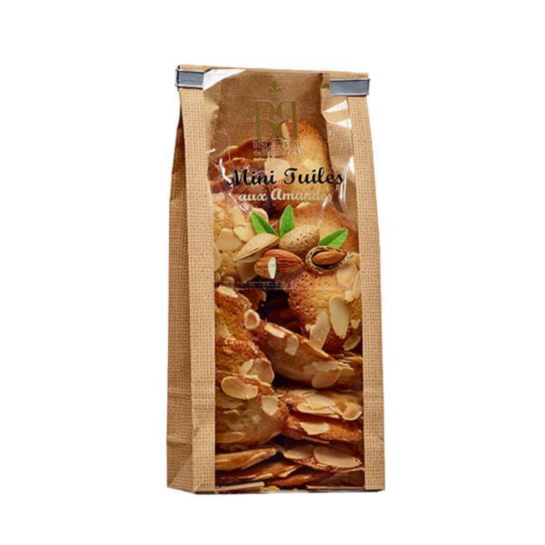 Copy of BISCUITERIE DE BOURGOGNE MINI TUILES AUX AMANDES 150g