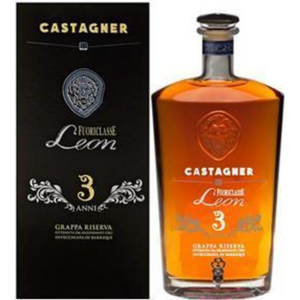CASTAGNER GRAPPA FUORICLASSE LEON 3 YEAR OLD 38% 70CL
