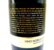 Load image into Gallery viewer, BOCELLI NOBILE DI MONTEPULCIANO 2013 13.5% 75CL