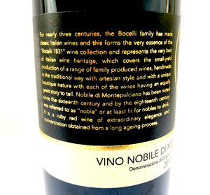 BOCELLI NOBILE DI MONTEPULCIANO 2013 13.5% 75CL