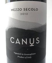 Load image into Gallery viewer, CANUS MEZZOSECOLO DOC FRIULI COLLI 2012 14% 75CL