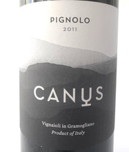 Load image into Gallery viewer, CANUS PIGNOLO DOC FRIULI COLLI 2011 14% 75CL