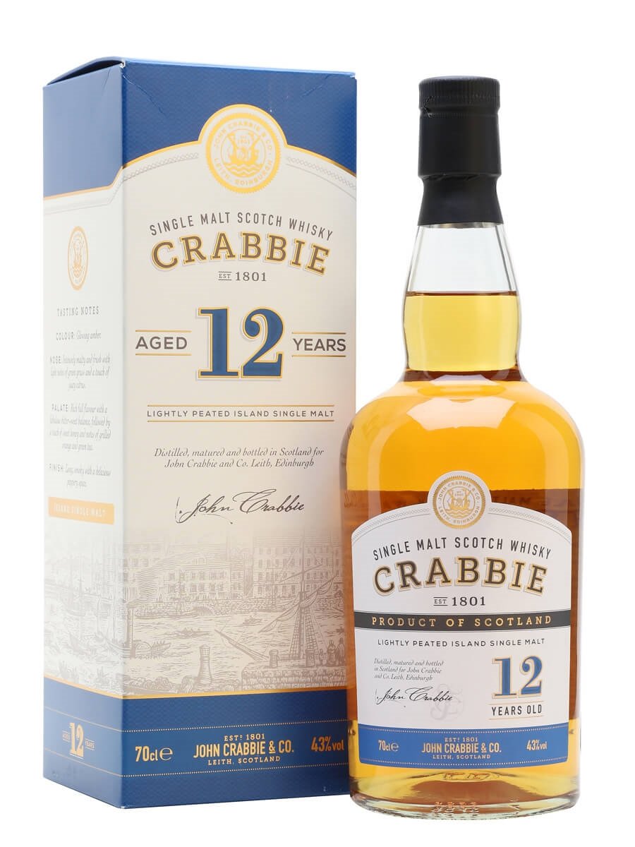 Crabbie Single Malt Whisky 12YO 70cl