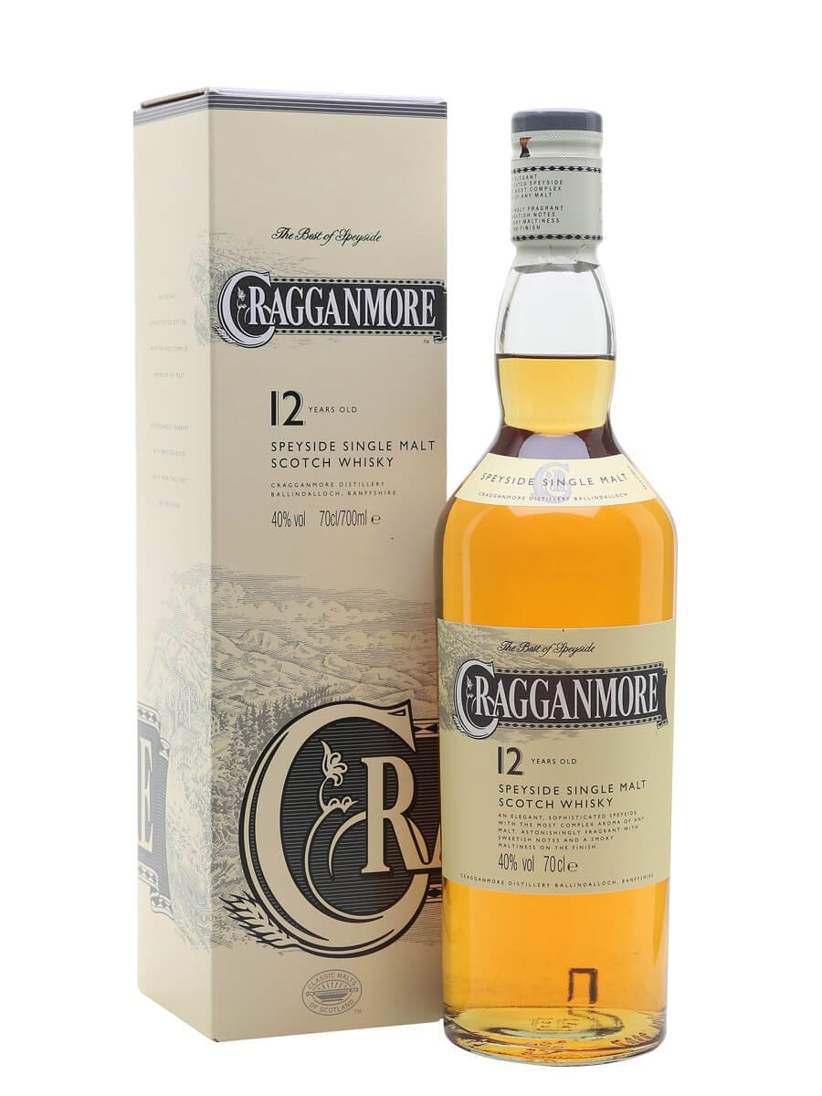 Cragganmore Single Malt Whisky 12YO 70cl