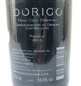DORIGO PIGNOLO 2013 14% 75CL