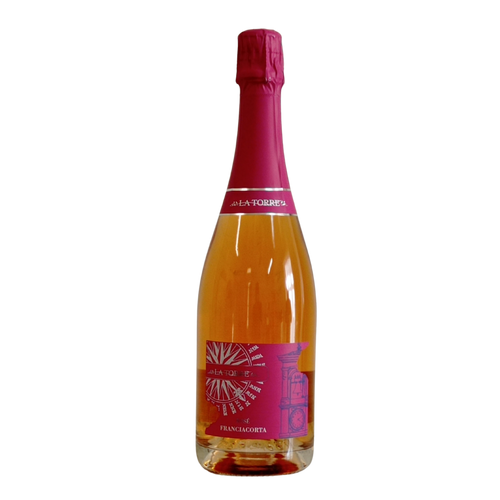 LA TORRE FRANCIACORTA BRUT ROSÉ DOCG NV 12.5% 75CL