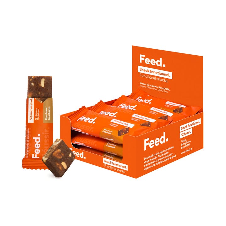 FEED RAW PEANUT VITAMIN SHOT BAR