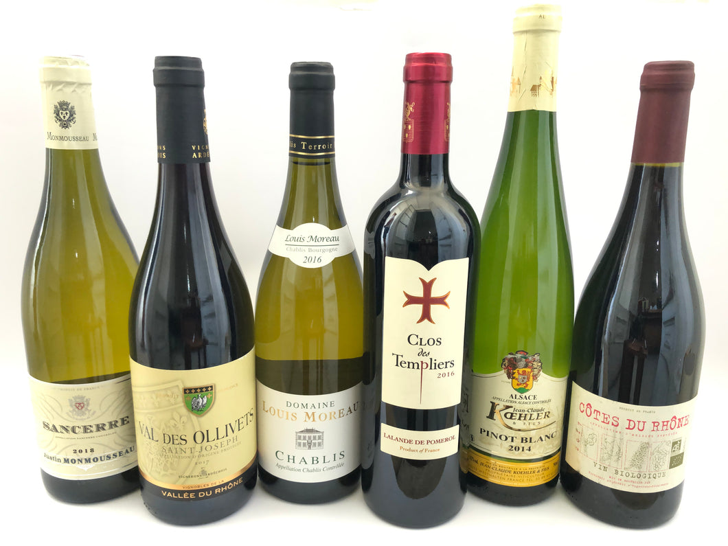 FRENCH WINE MIXED CASE X 6