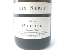 Load image into Gallery viewer, LIS NERIS PICOL SAUVIGNON BLANC 2016 14% 75CL