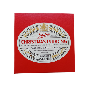 TIPTREE CHRISTMAS PUDDING IN EARTHENWARE BASIN 454G