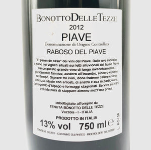 BONOTTO DELLE TEZZE RABOSO DEL PIAVE POTESTA 13% 150CL