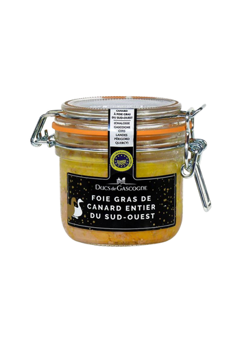 DUCS DE GASCOGNE GOIE GRAS DE CANARD ENTIER DU SUD-OUEST 180G