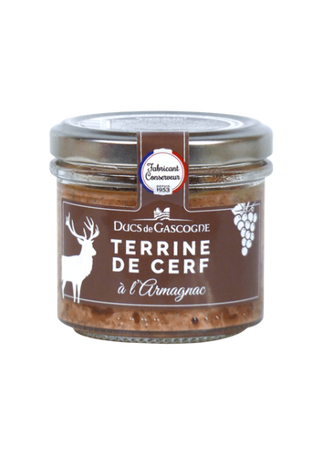 DUCS DE GASCOGNE TERRINE DE CERF A L'ARMAGNAC 180G
