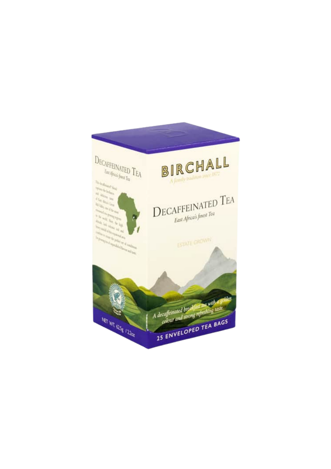 BIRCHALL DECAFFEINATED TEA BRIGHT & SATISFYING 15 TEA BAGS