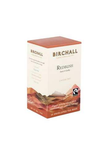 BIRCHALL REDBUSH SWEET & EARTH CAFFEINE FREE 15 TEA BAGS