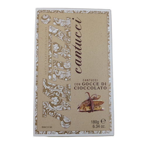 MUZZI CANTUCCI WITH CHOCOLATE CHIPS 180G