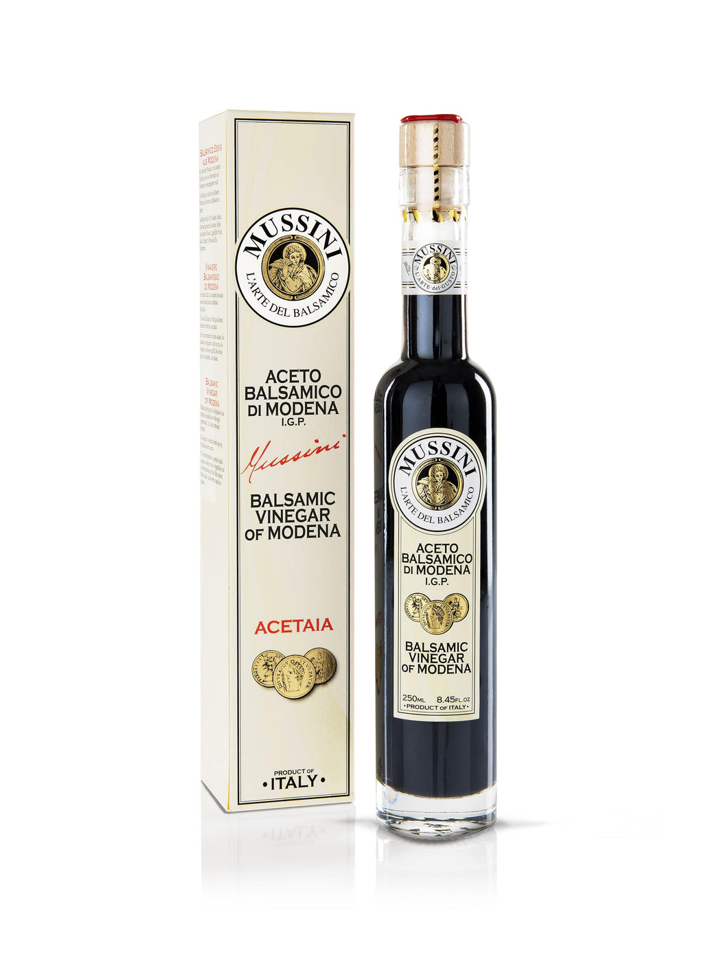 MUSSINI ACETO BALSAMICO DI MODENA I.G.P. ACETAIA 250ML