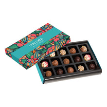 Load image into Gallery viewer, COCOBA ASSORTED CHOCOLATE TRUFFLES GIFT BOX OF 15