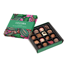 Load image into Gallery viewer, COCOBA ASSORTED FINE CHOCOLATES &amp; TRUFFLES GIFT BOX OF 16