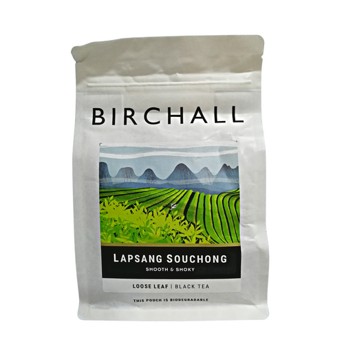 BIRCHALL LAPSANG SOUCHONG LOOSE LEAF BLACK TEA 125G