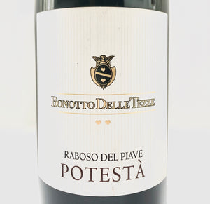 BONOTTO DELLE TEZZE RABOSO DEL PIAVE POTESTA 13% 150CL