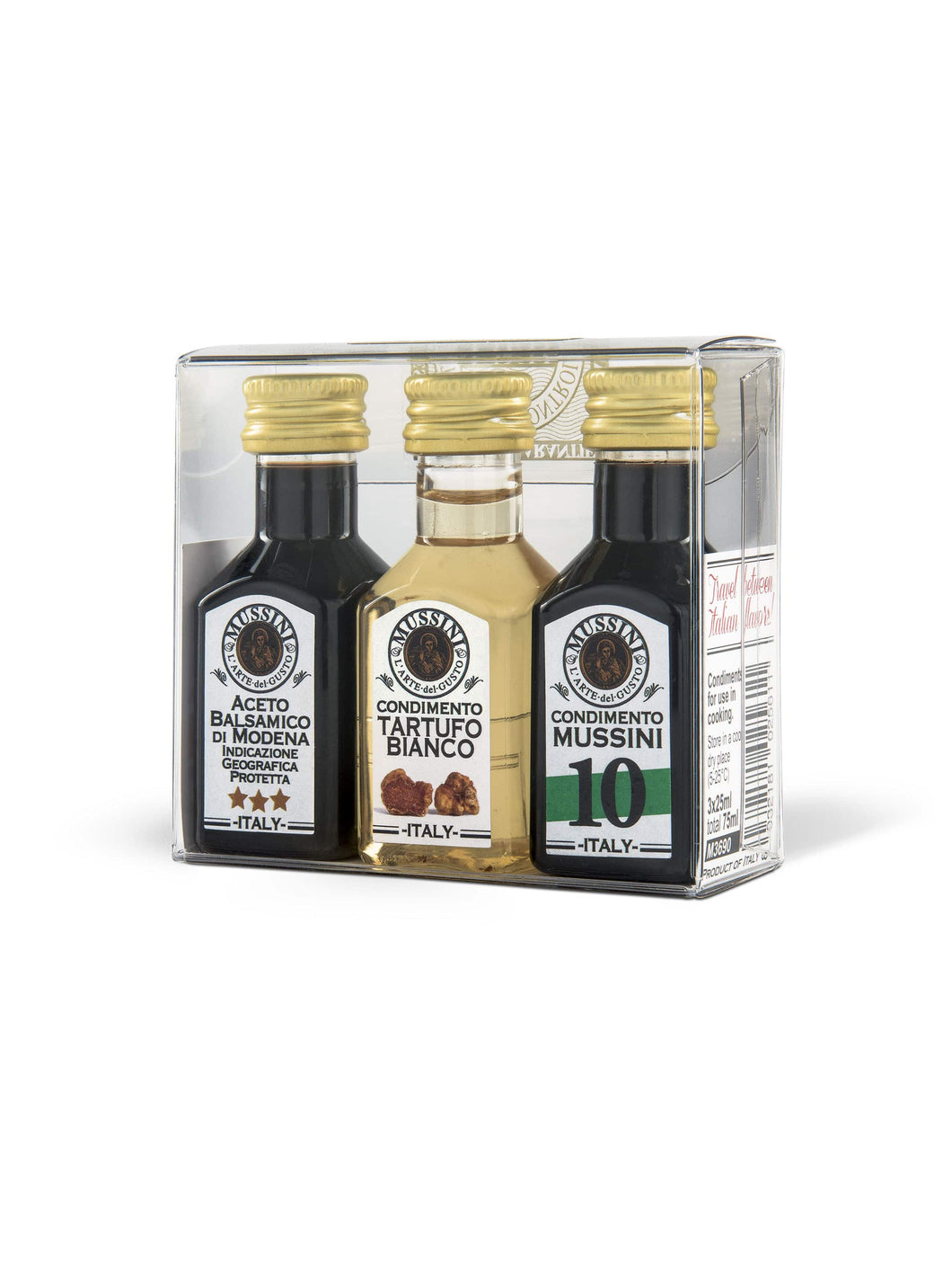 MUSSINI MIGNON GOURMET CONDIMENT 3X 25ML